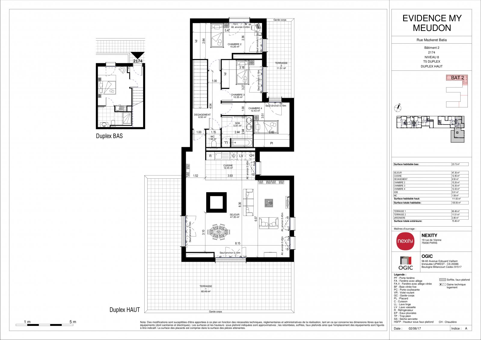 Plan 2D - lot 2174