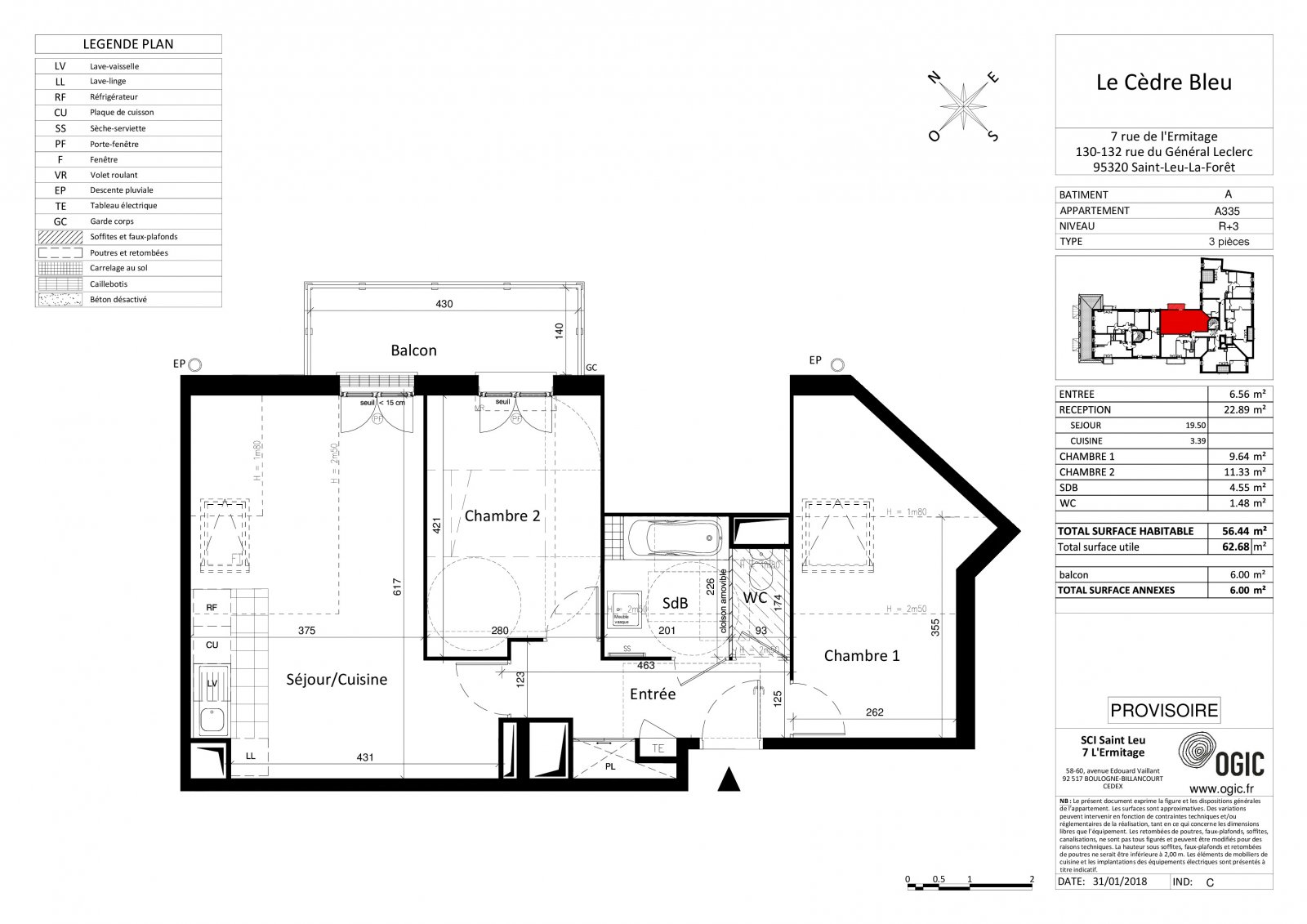 Plan 2D - lot A335