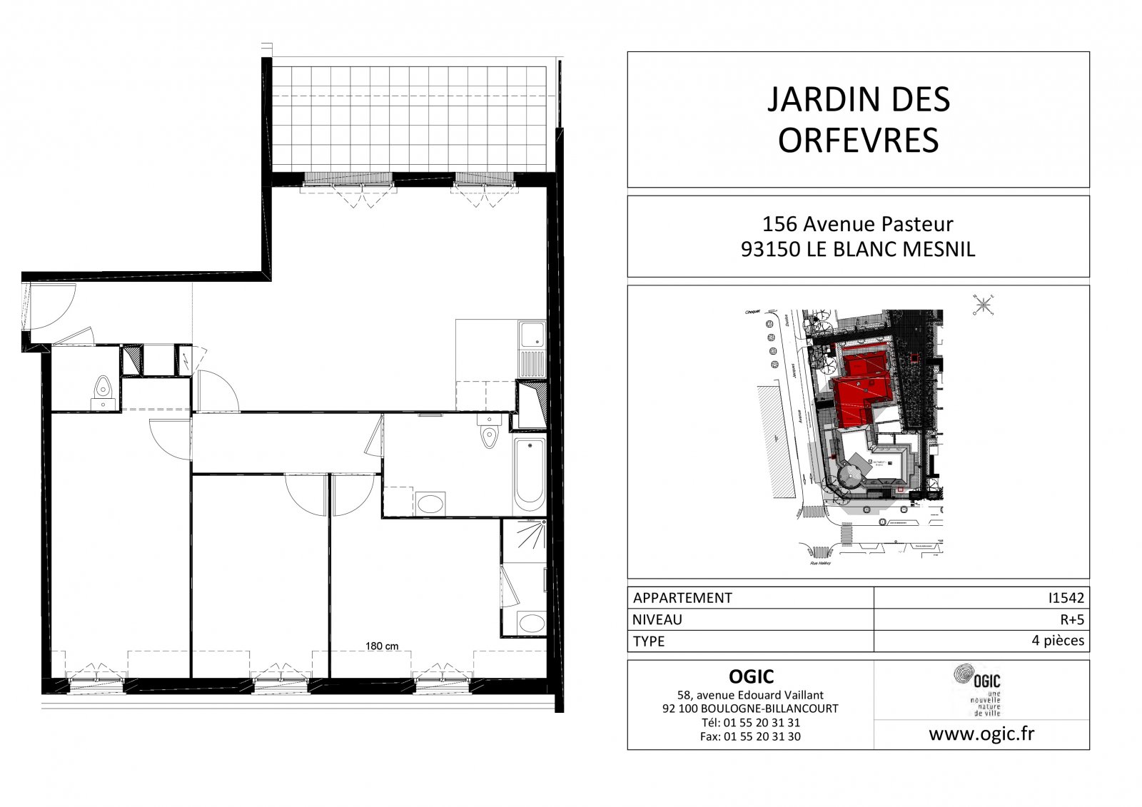 Plan 2D - lot I1542