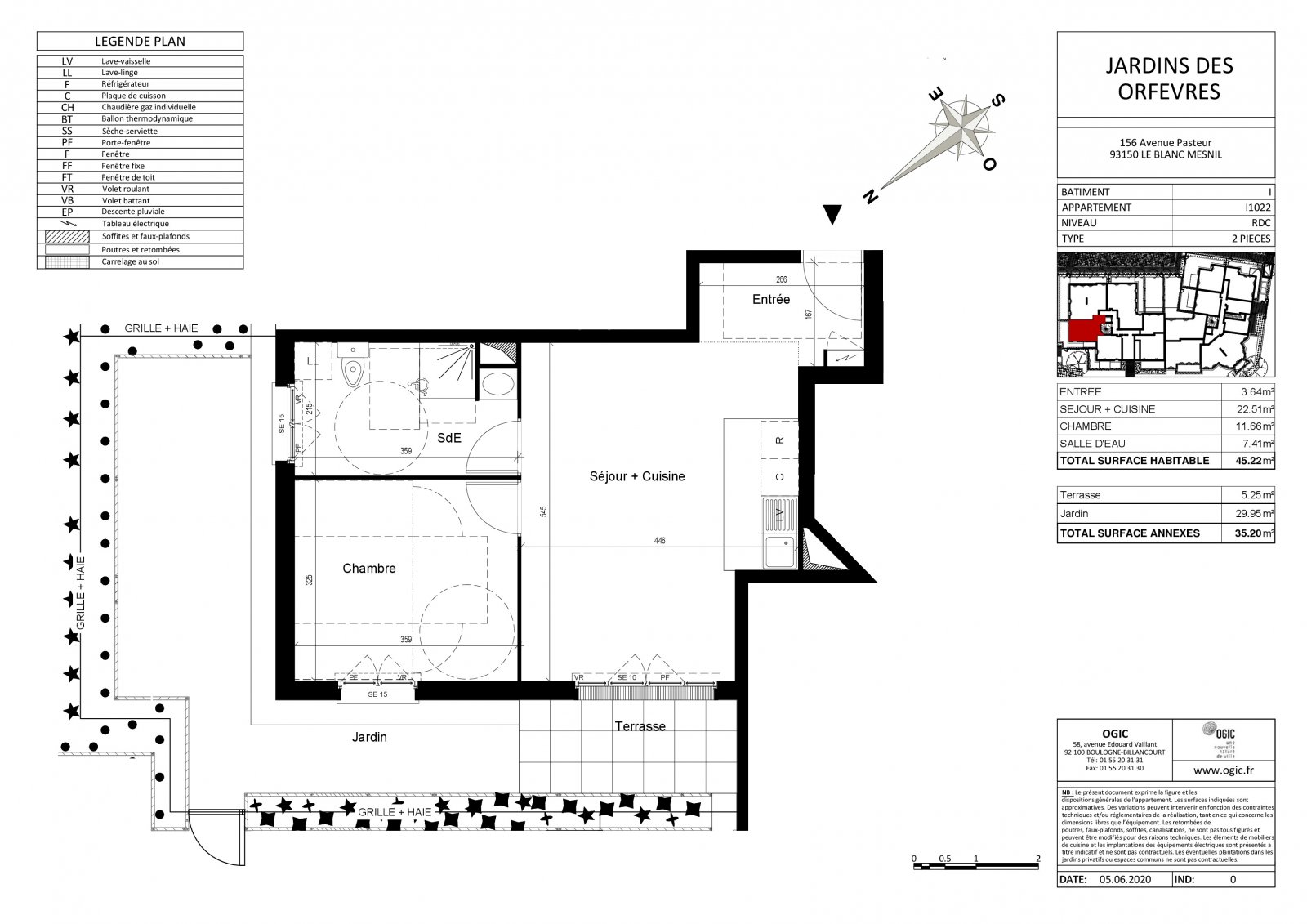 Plan 2D - lot I1022