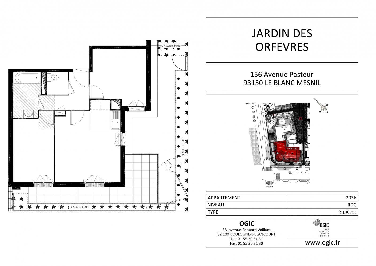 Plan 2D - lot I2036