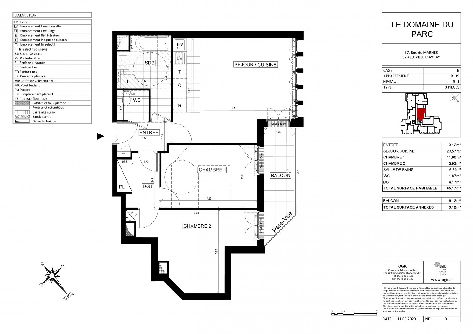 Plan 2D - lot B139