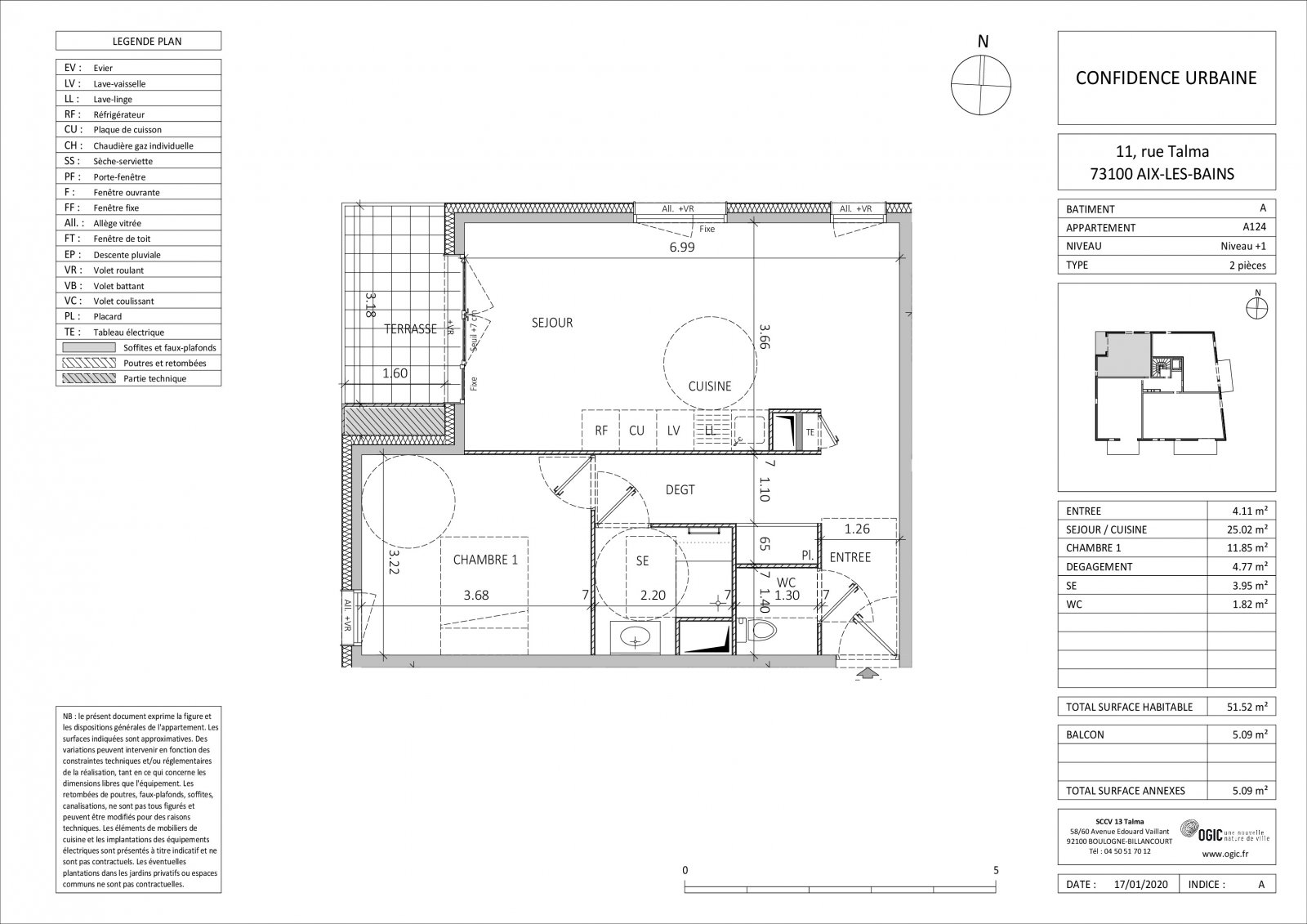 Plan 2D - lot A124 PLS