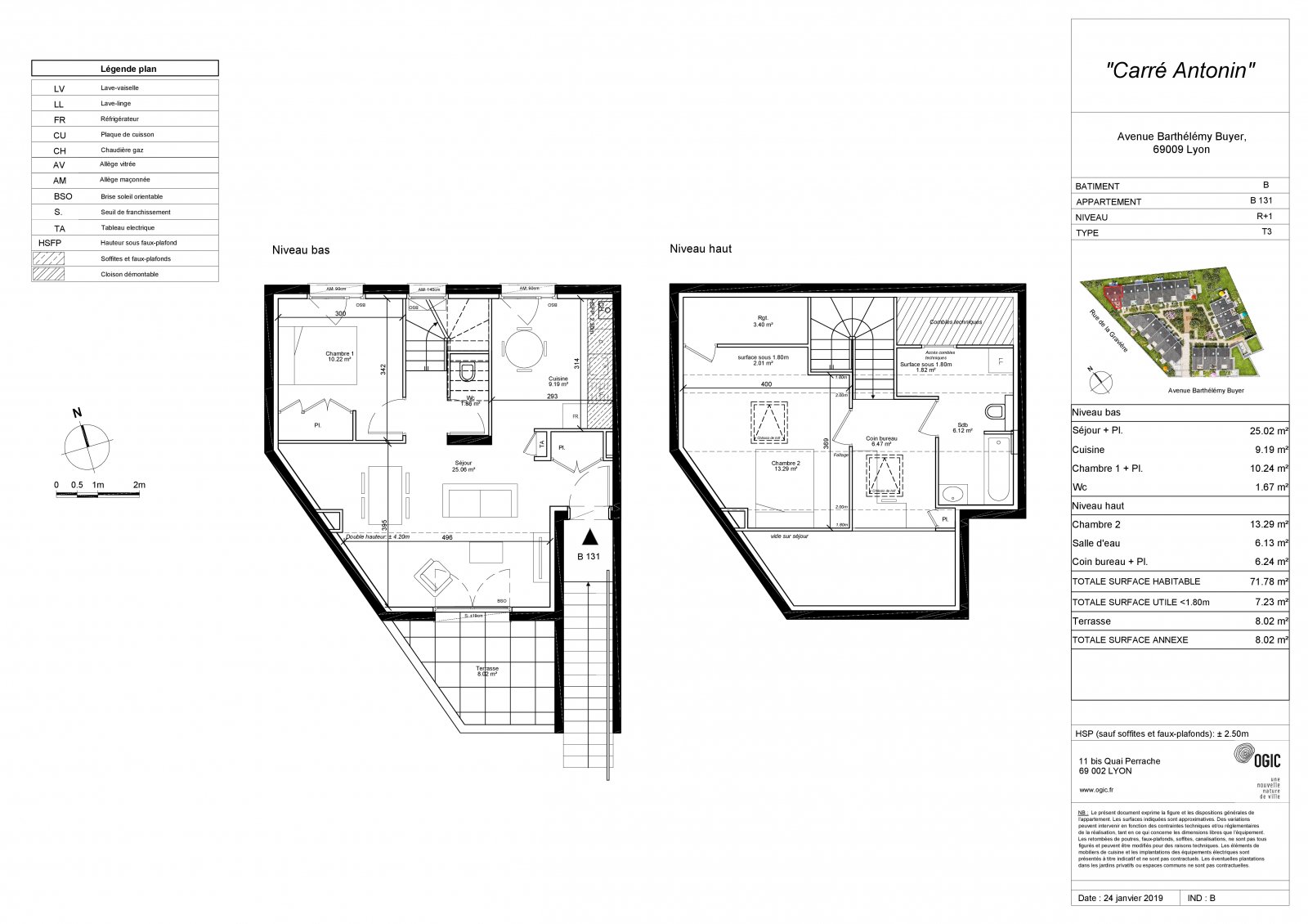 Plan 2D - lot B131