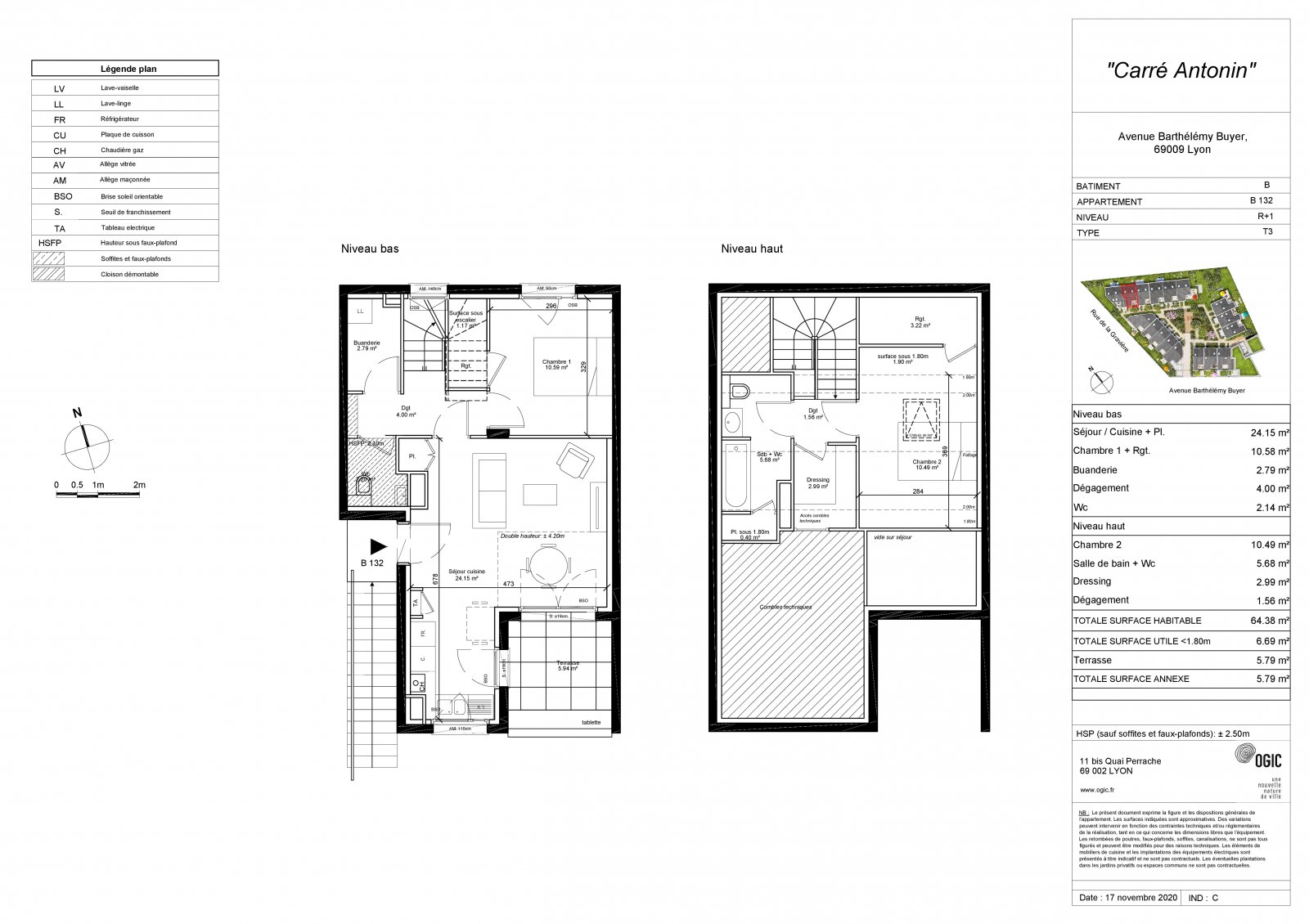 Plan 2D - lot B132