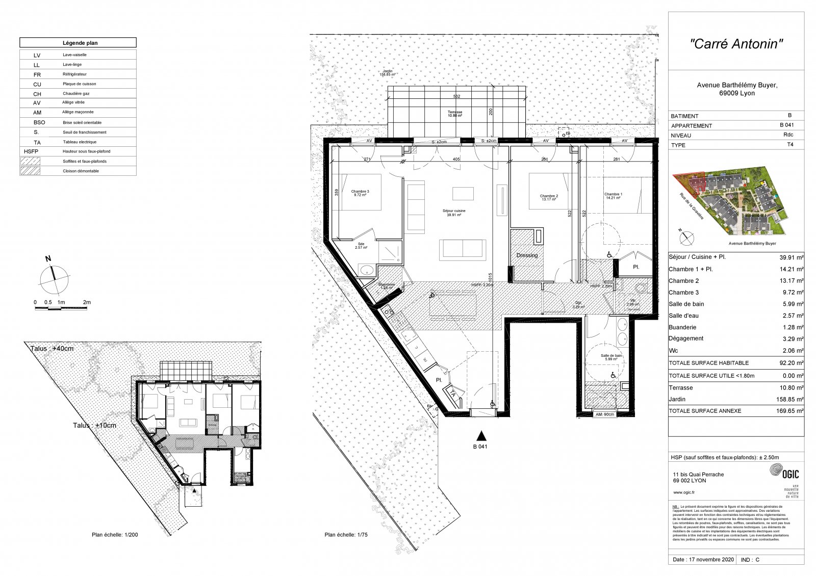 Plan 2D - lot B041