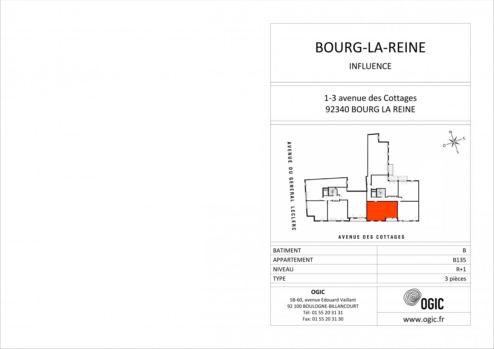 Plan 2D - lot B135