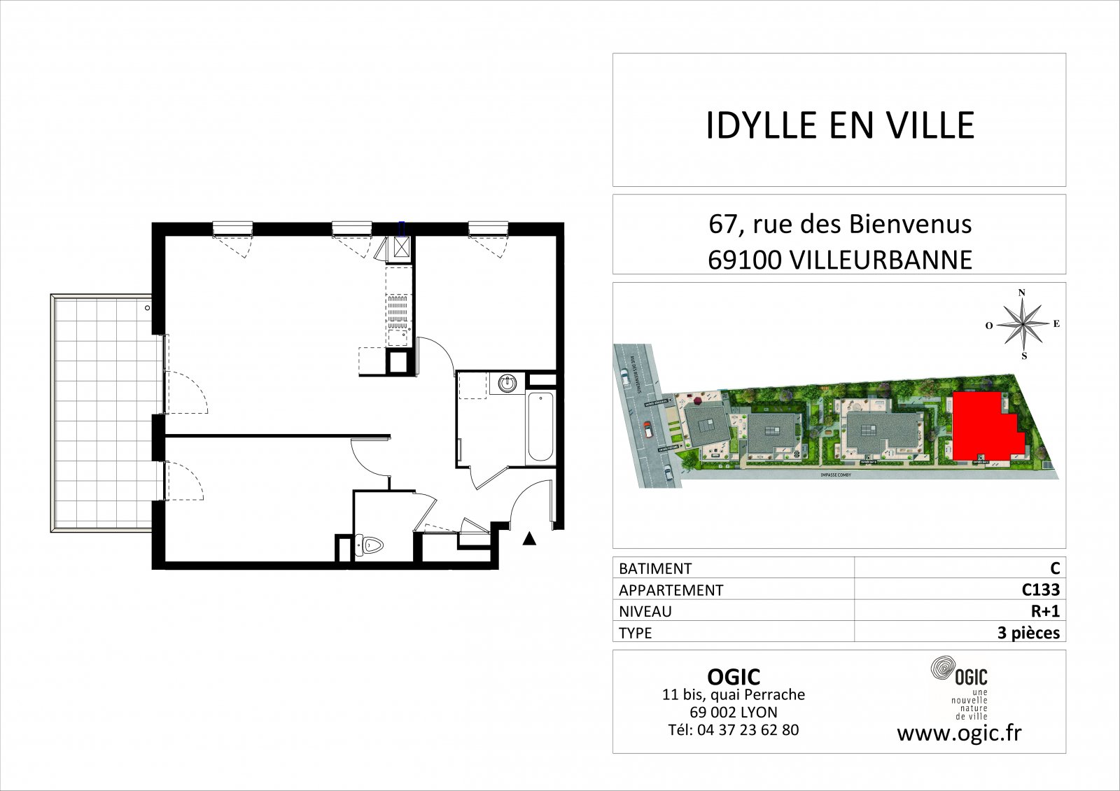 Plan 2D - lot C133