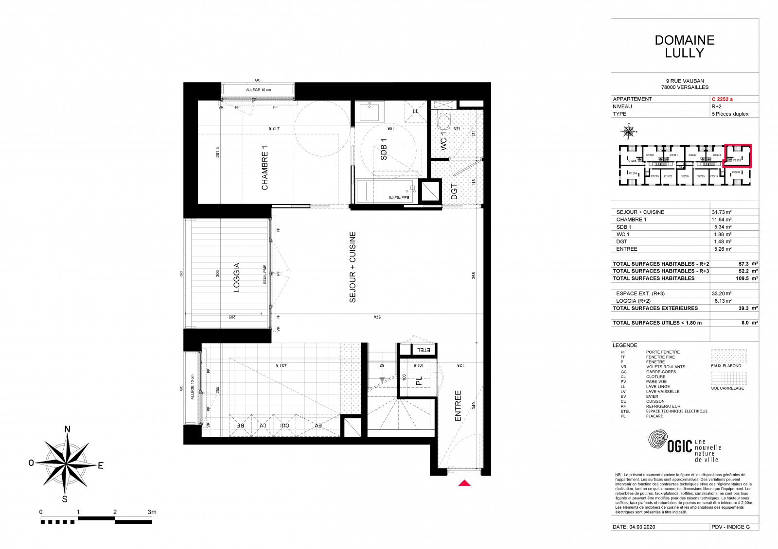 Plan 2D - lot C2252