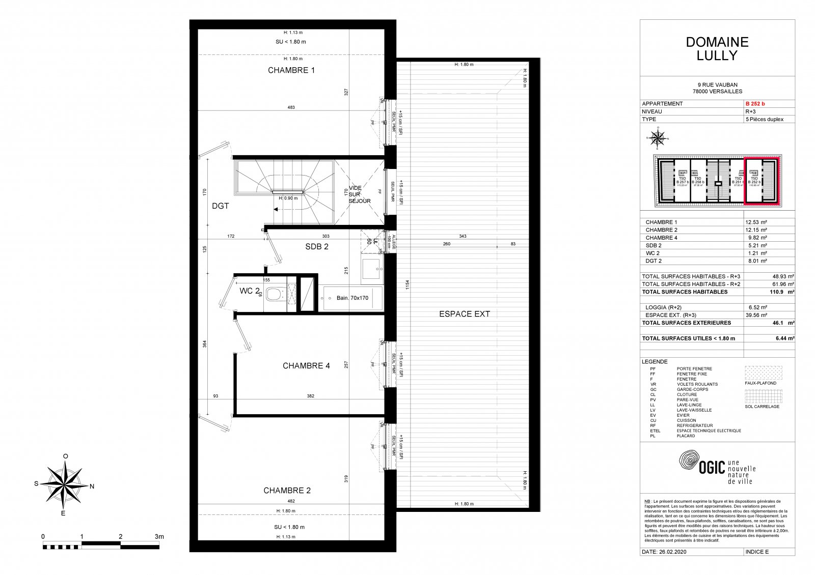 Plan 2D - lot B252