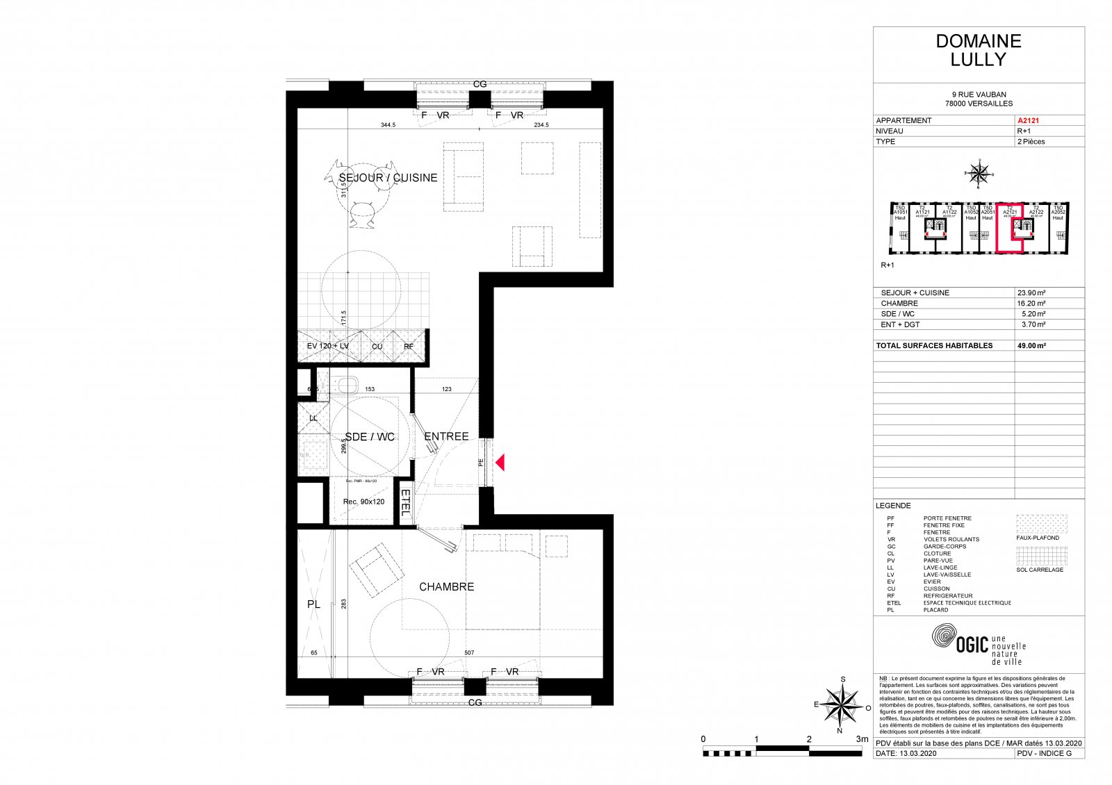 Plan 2D - lot A2121