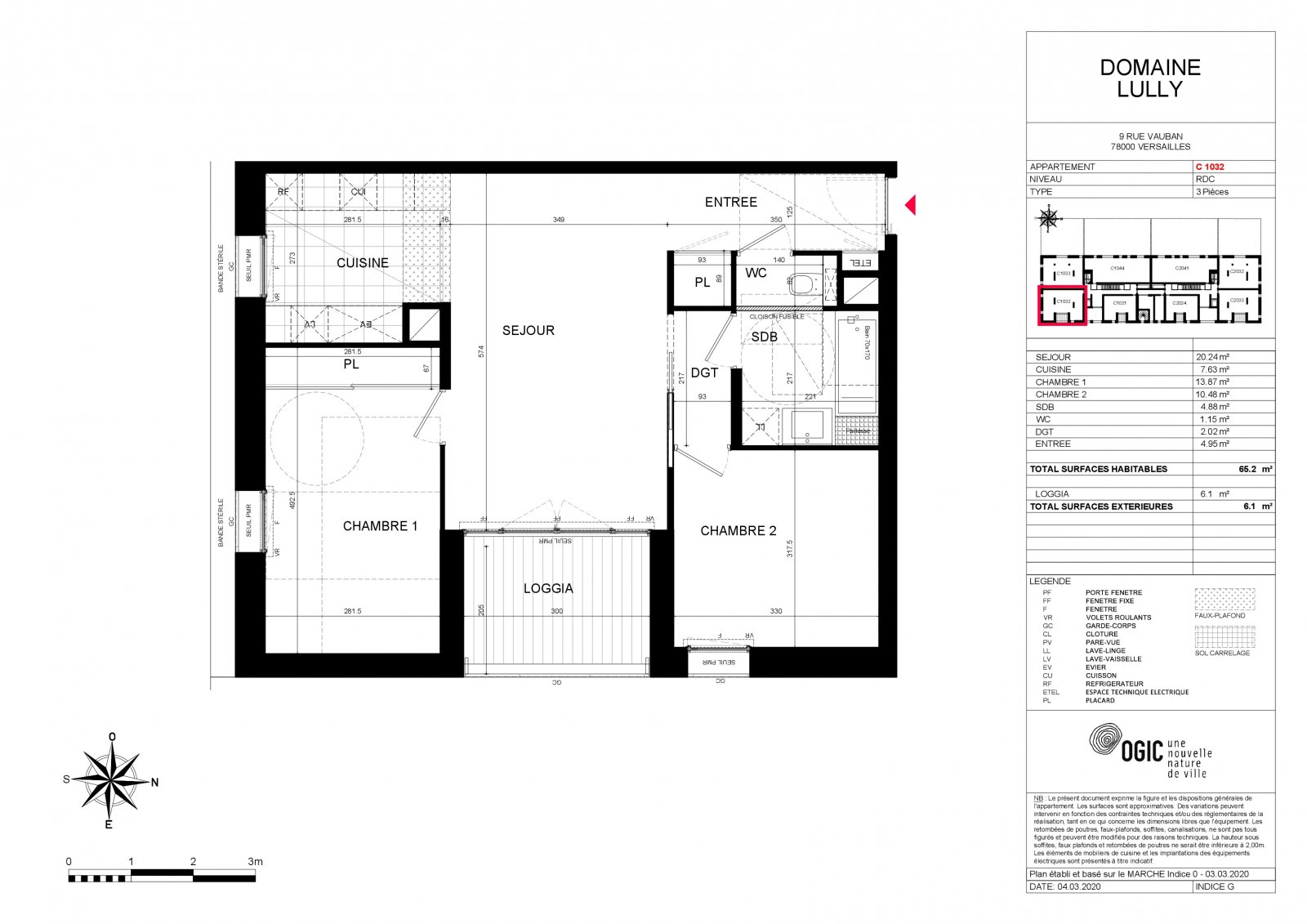 Plan 2D - lot C1032