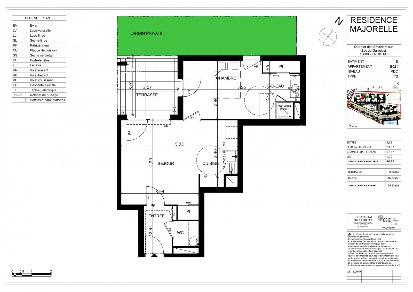 Plan 2D - lot E021