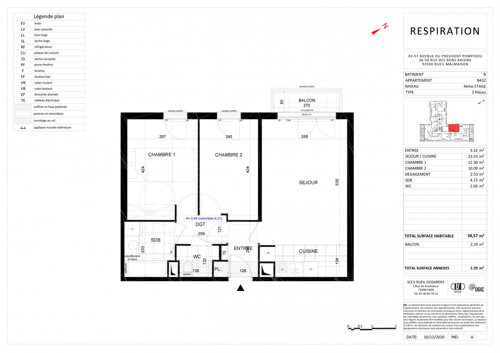 Plan 2D - lot B432