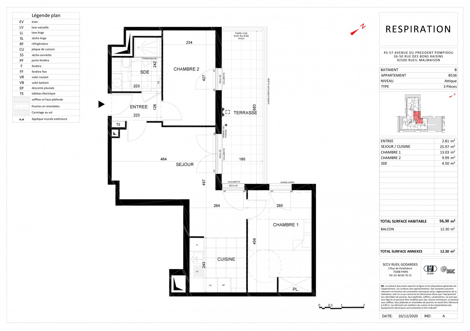 Plan 2D - lot B536