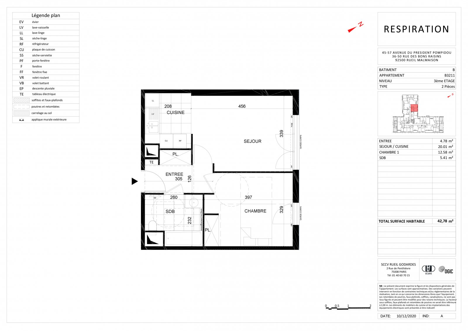 Plan 2D - lot B3211