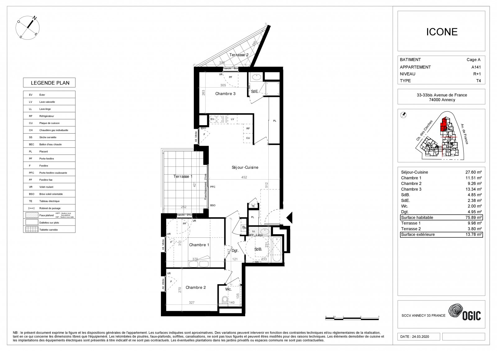 Plan 2D - lot A141