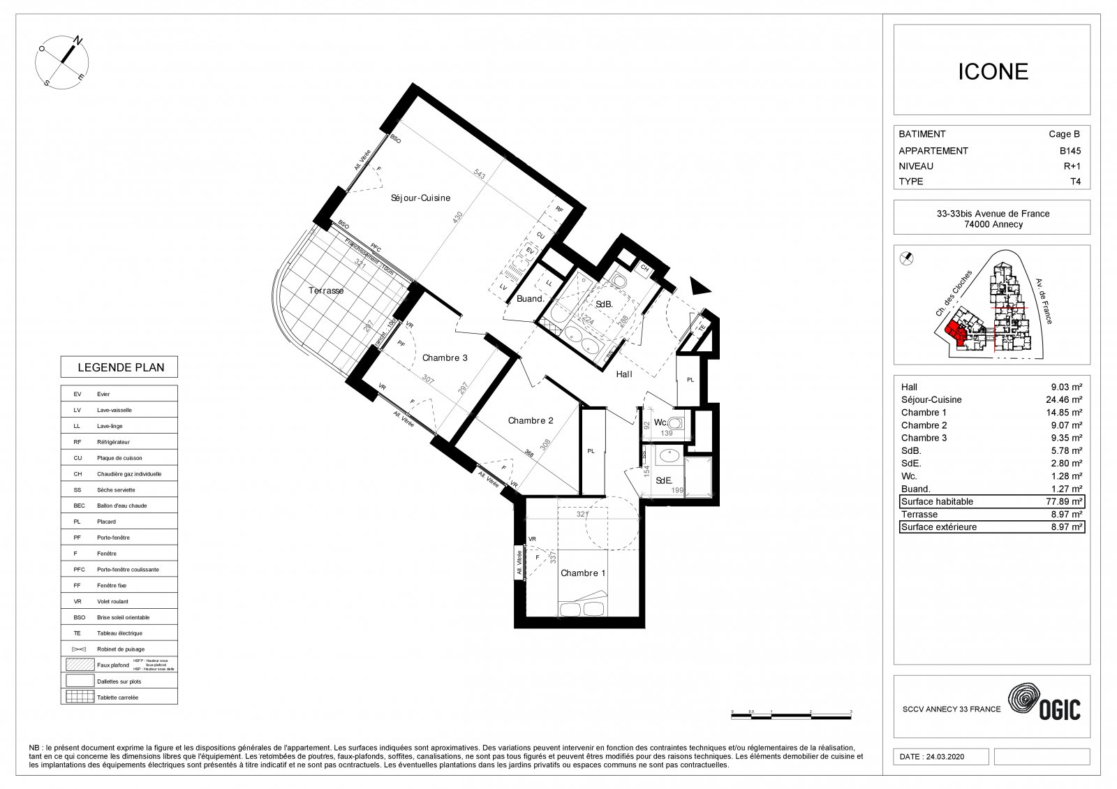 Plan 2D - lot B145