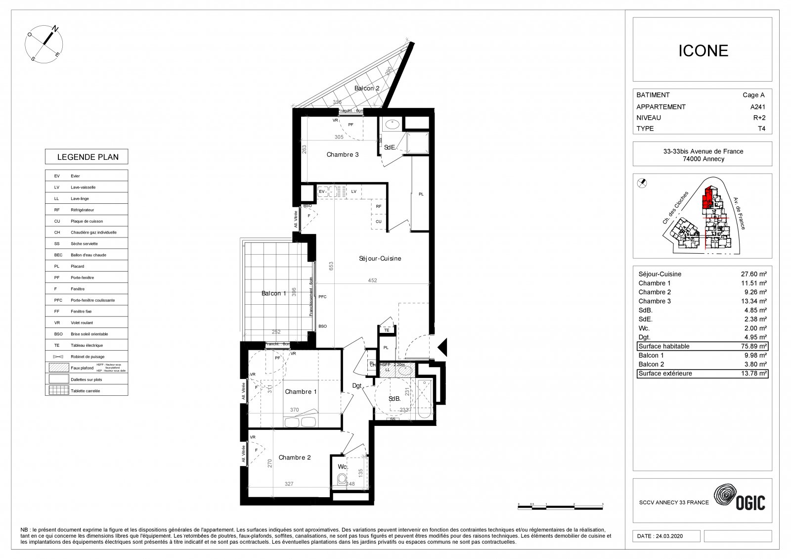 Plan 2D - lot A241