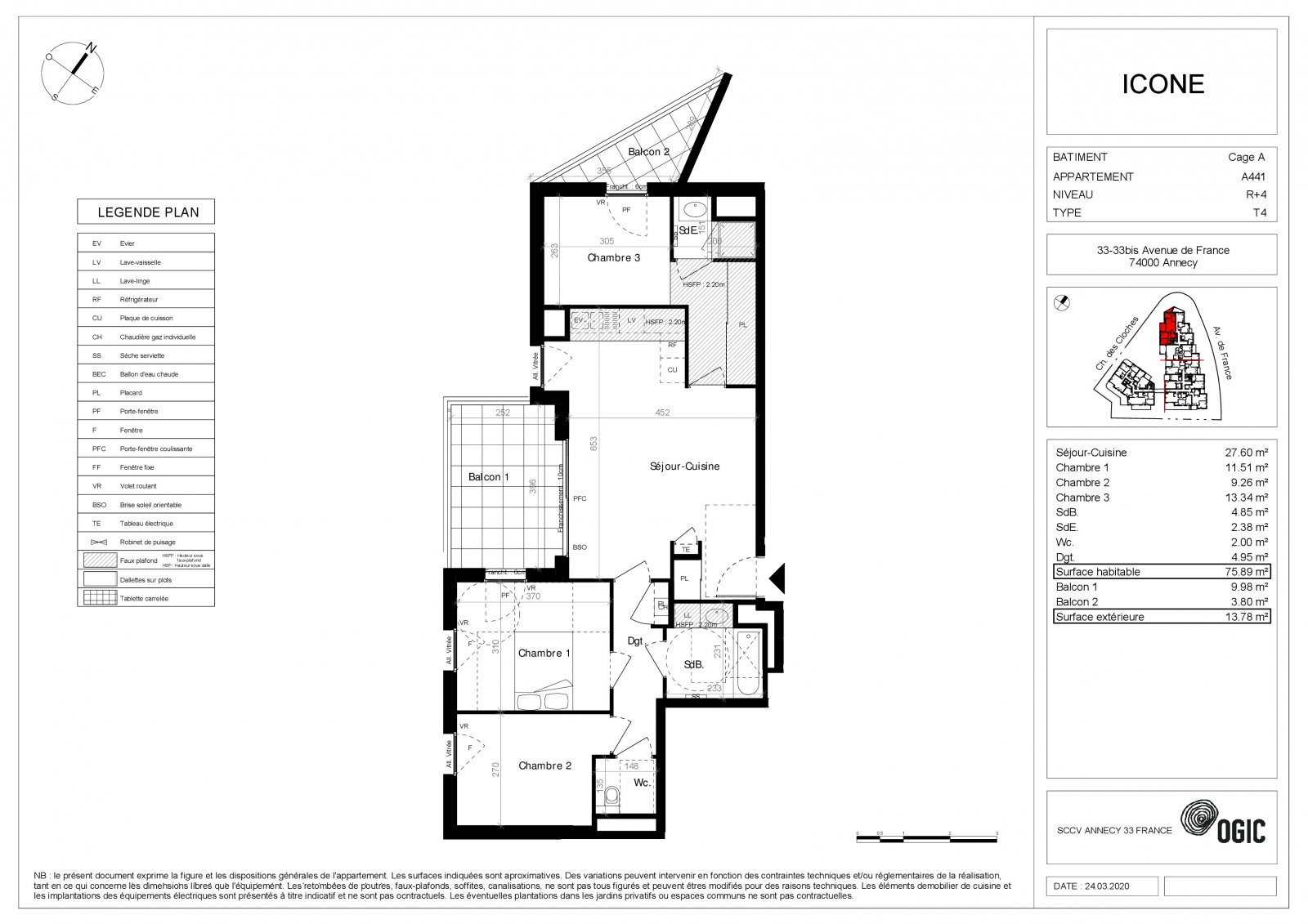 Plan 2D - lot A441