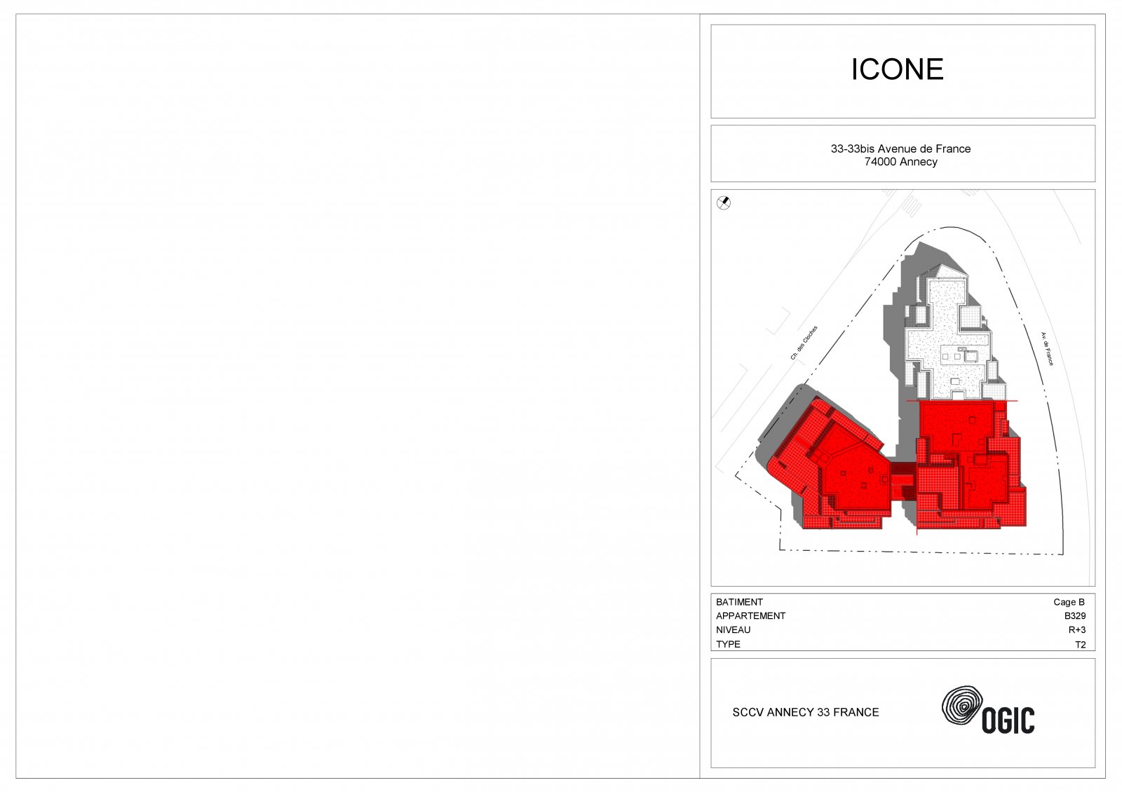 Plan 2D - lot B329