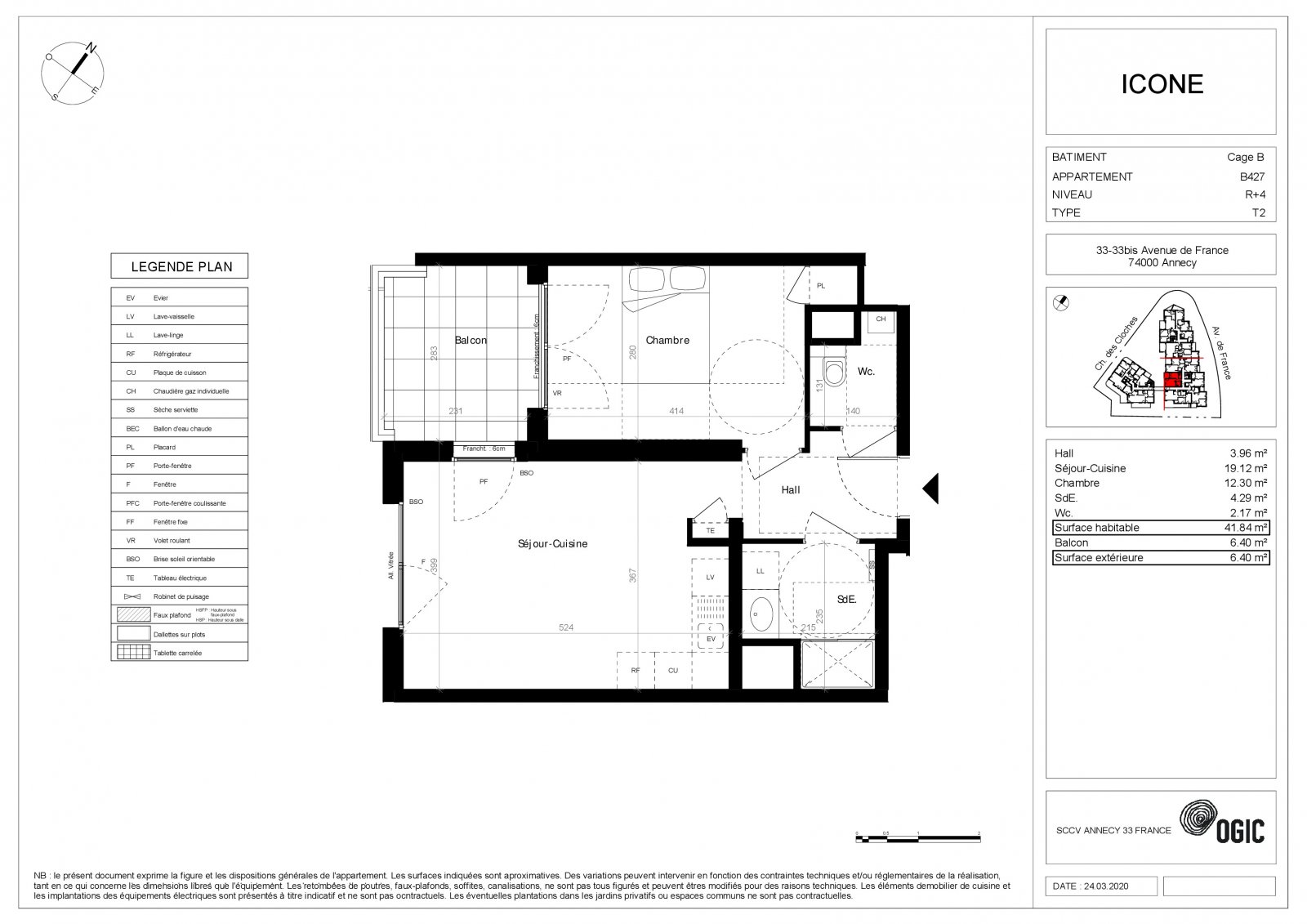 Plan 2D - lot B427