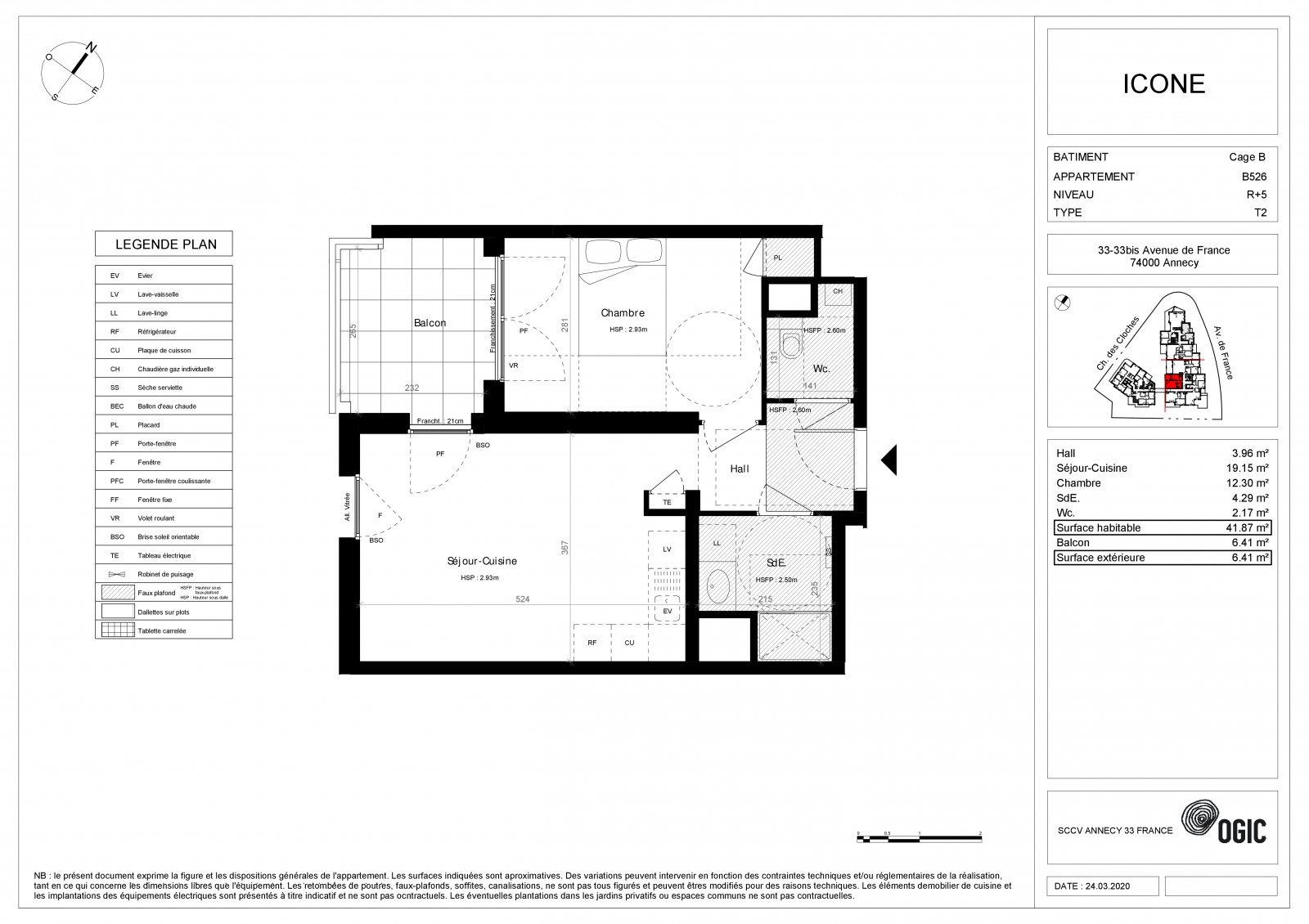 Plan 2D - lot B526