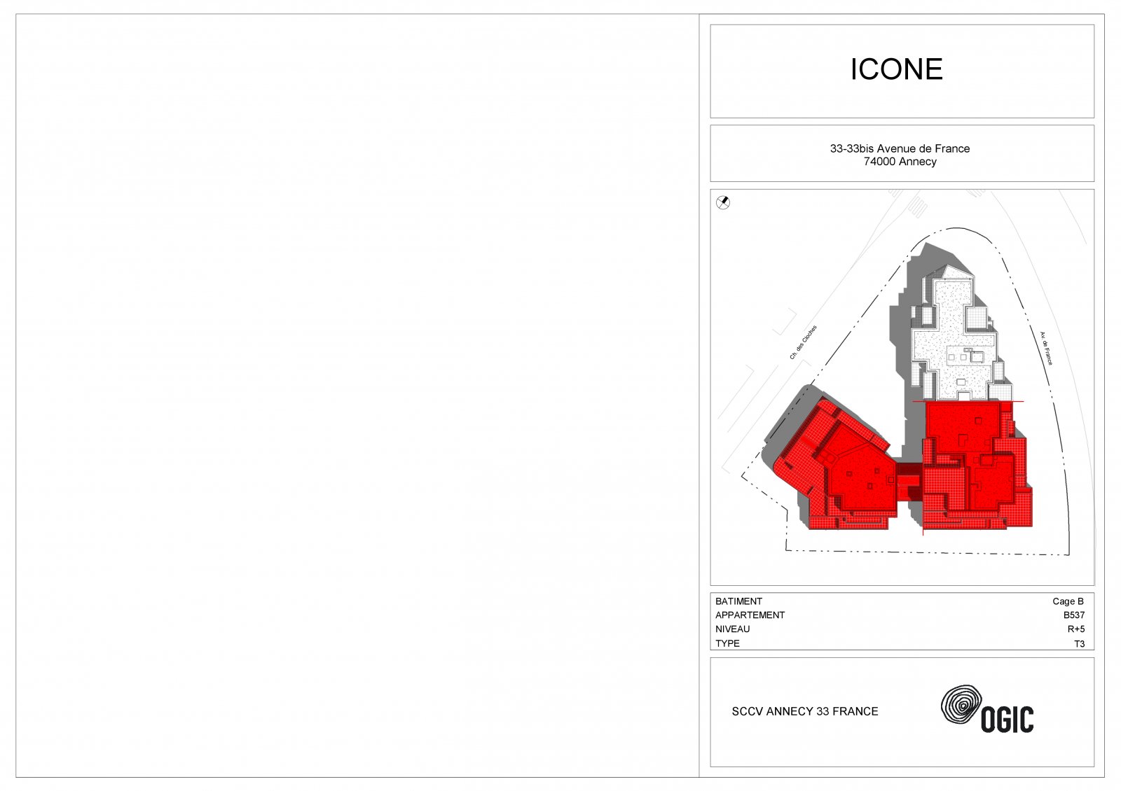 Plan 2D - lot B537