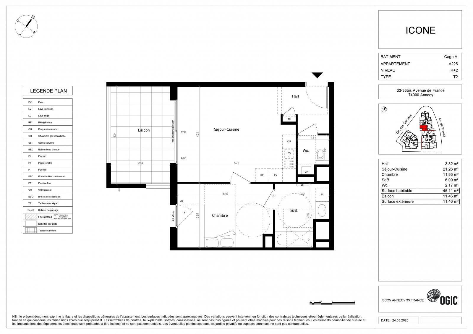 Plan 2D - lot A225