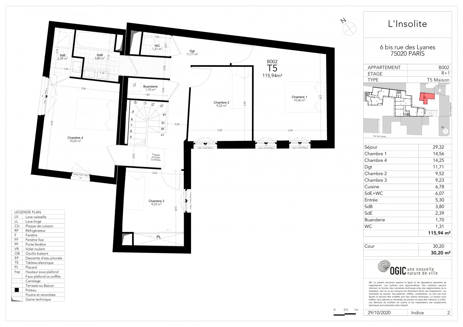 Plan 2D - lot B002