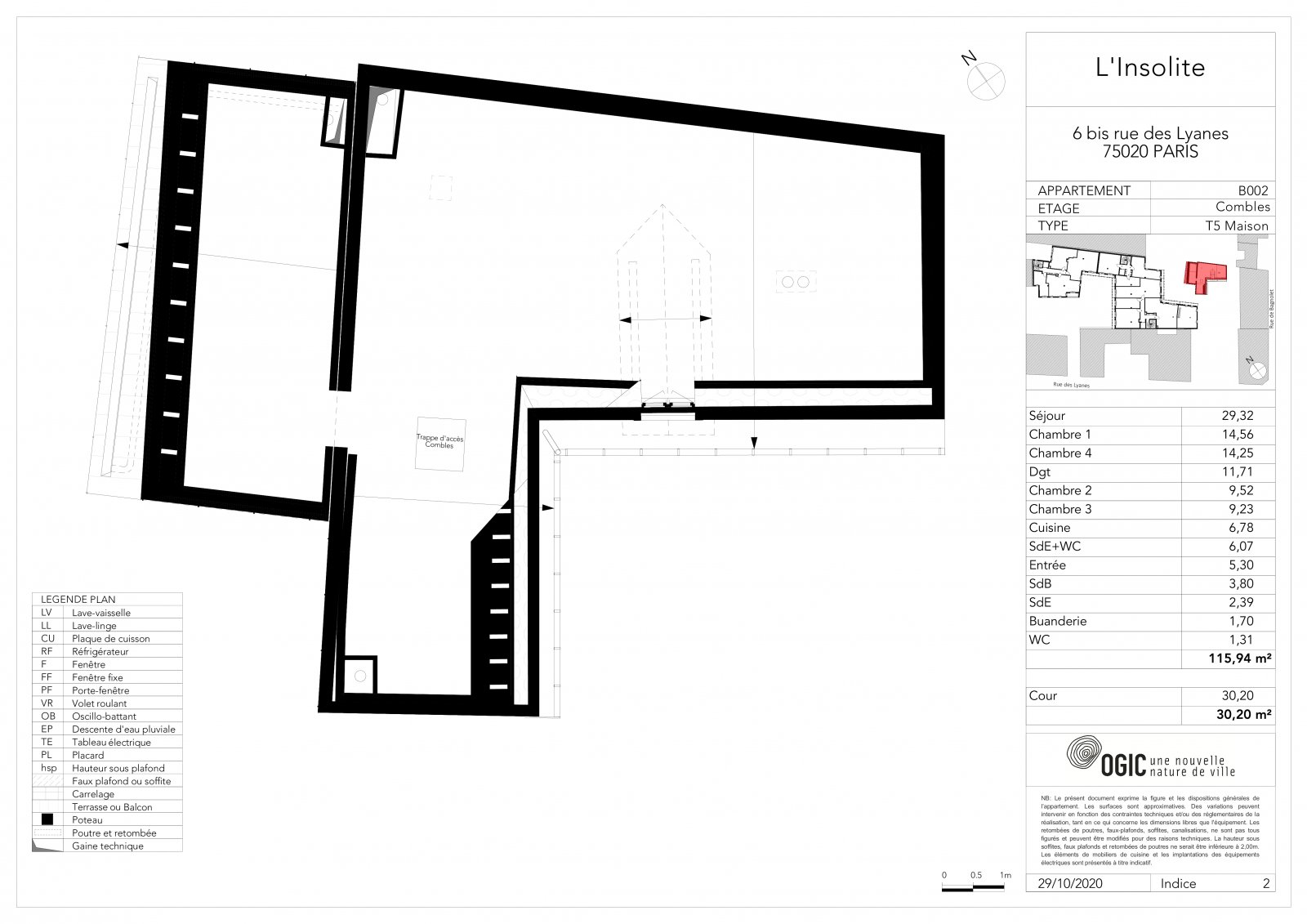 Plan 2D - lot B002