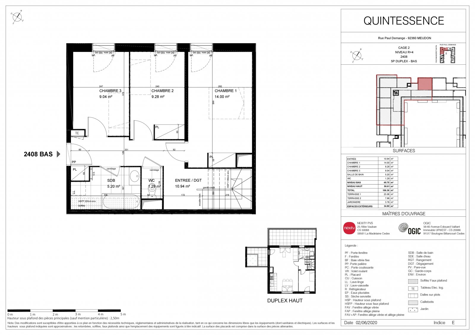 Plan 2D - lot 2408