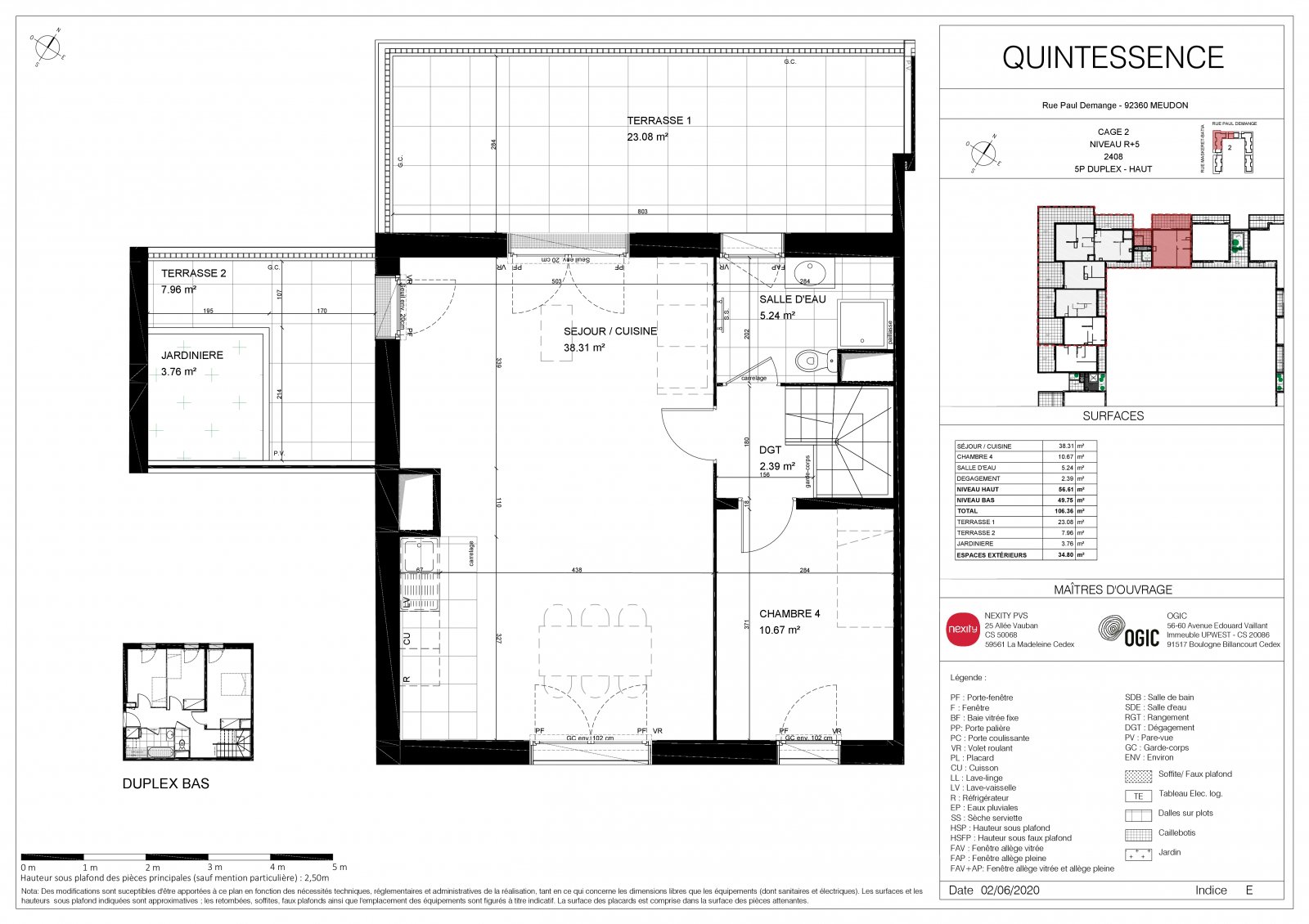 Plan 2D - lot 2408