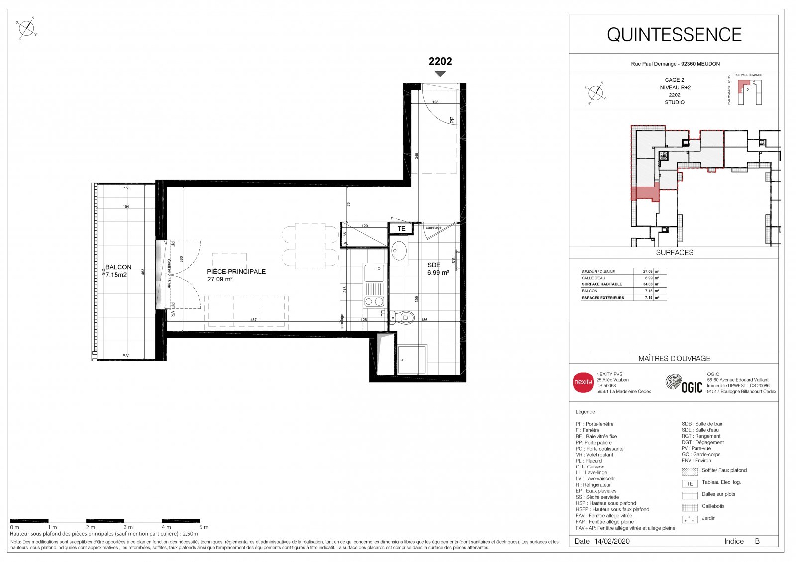 Plan 2D - lot 2202