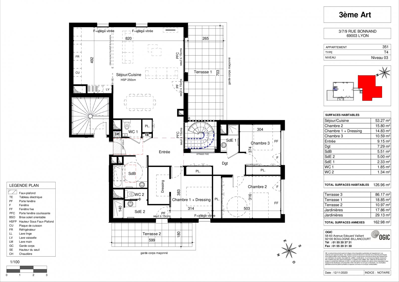 Plan 2D - lot 351