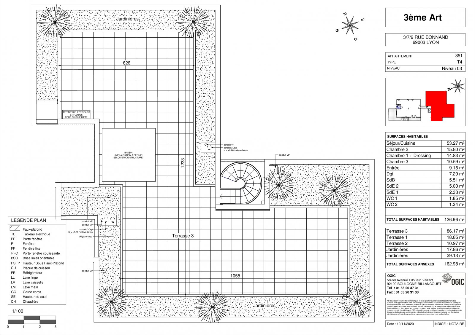 Plan 2D - lot 351