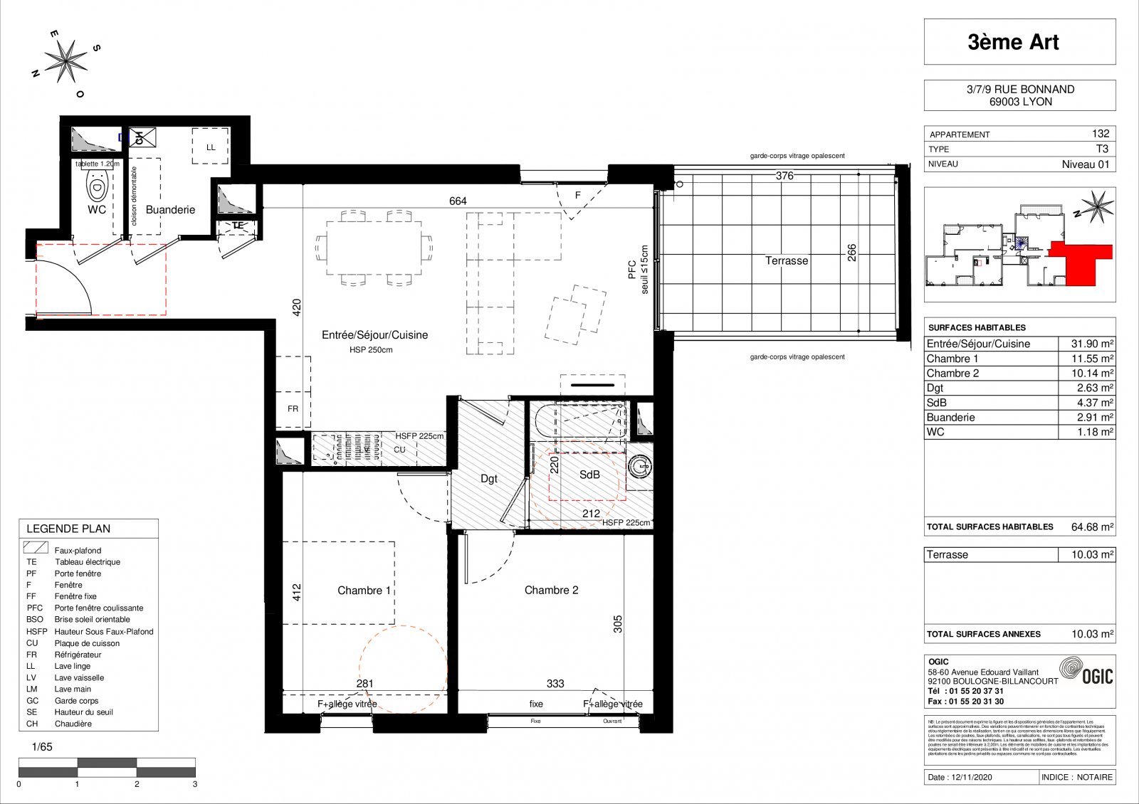 Plan 2D - lot 132