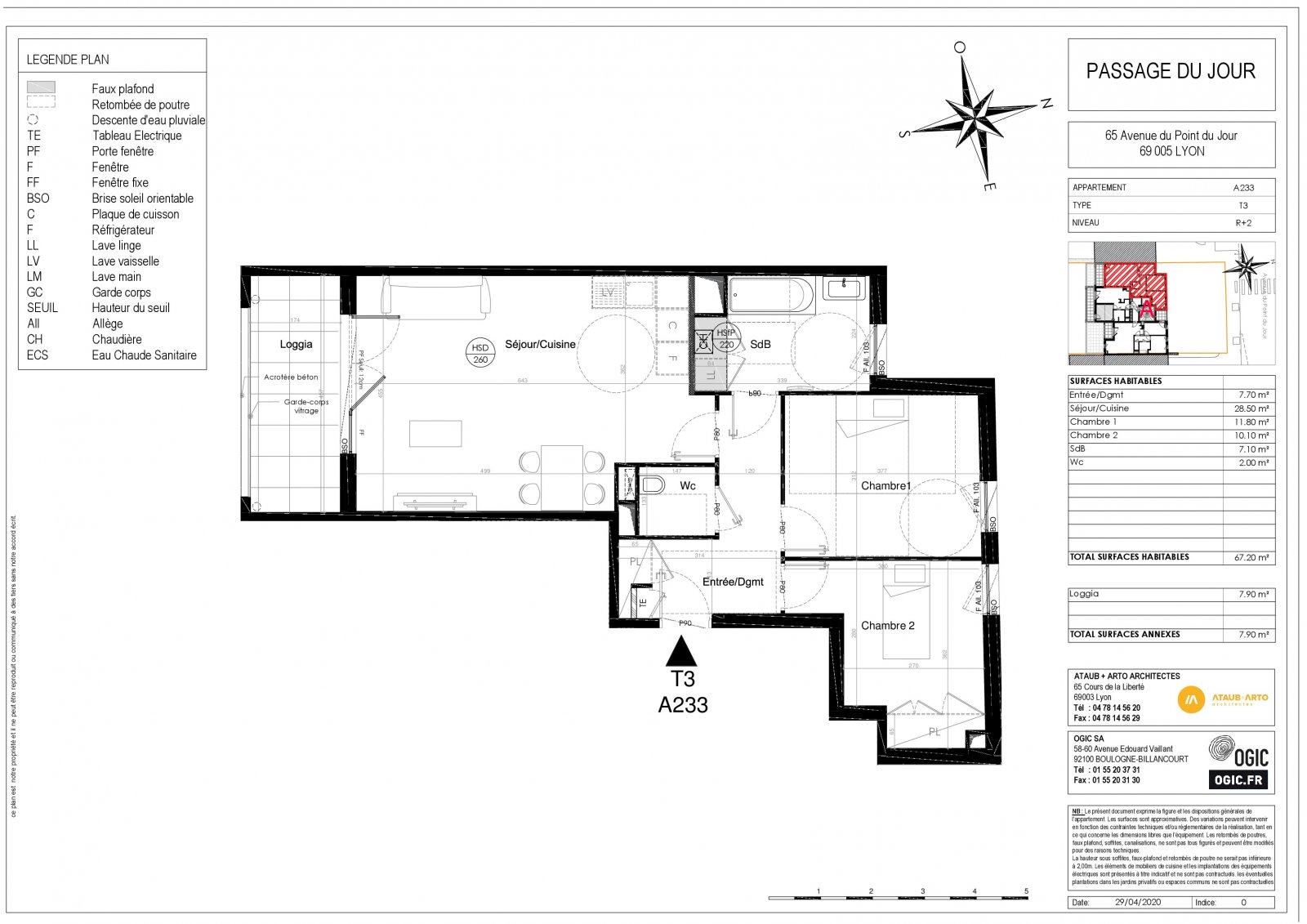 Plan 2D - lot A233