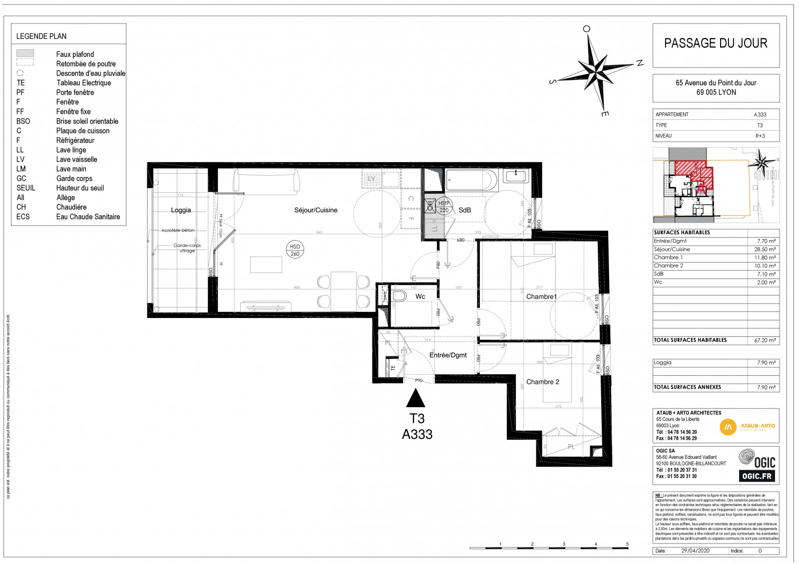 Plan 2D - lot A333