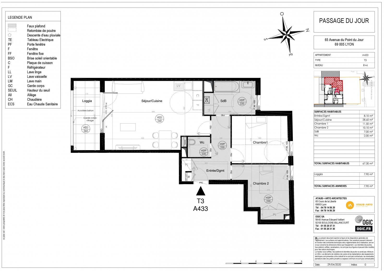 Plan 2D - lot A433