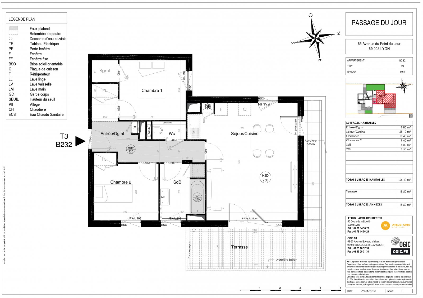 Plan 2D - lot B232