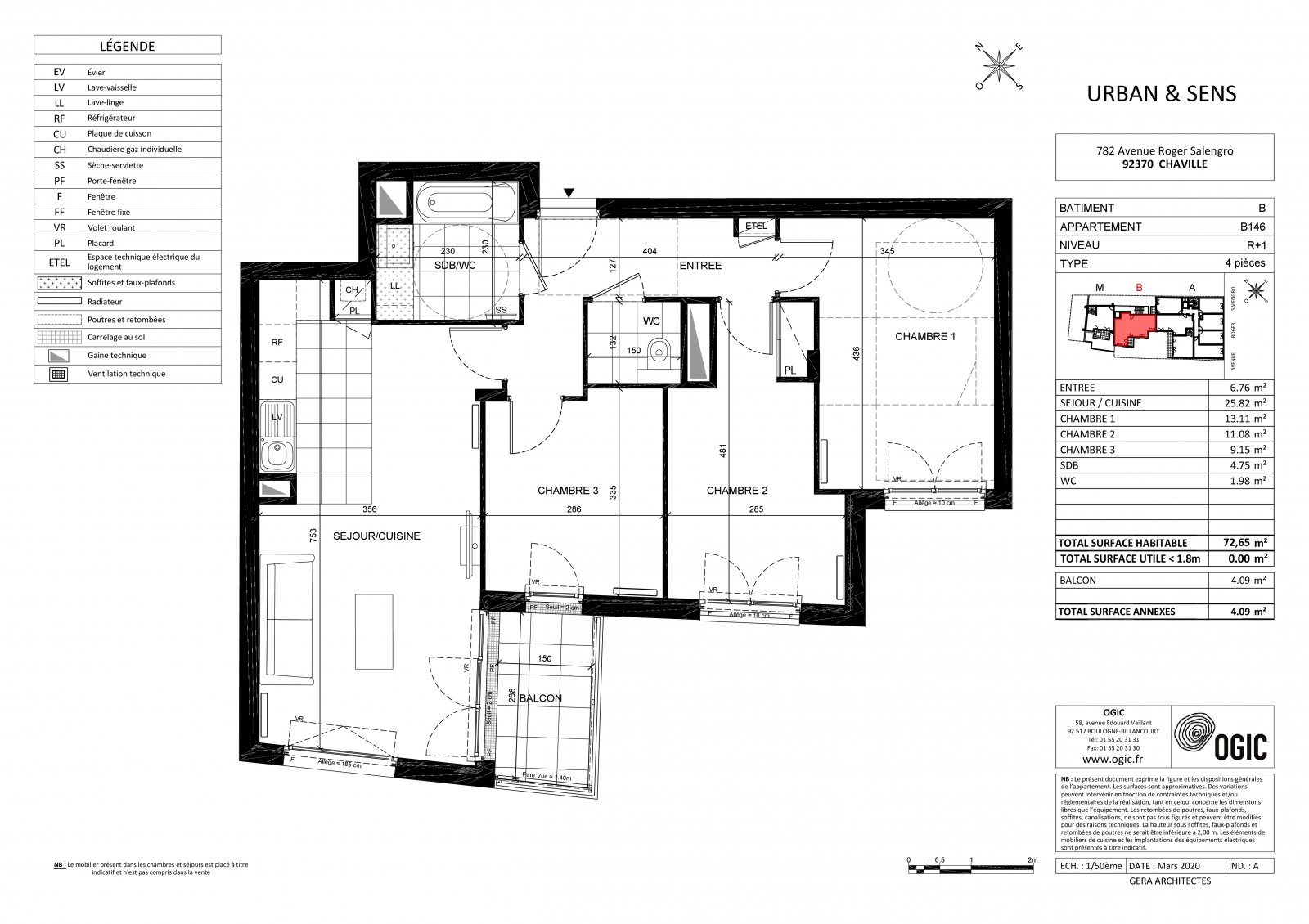 Plan 2D - lot B146