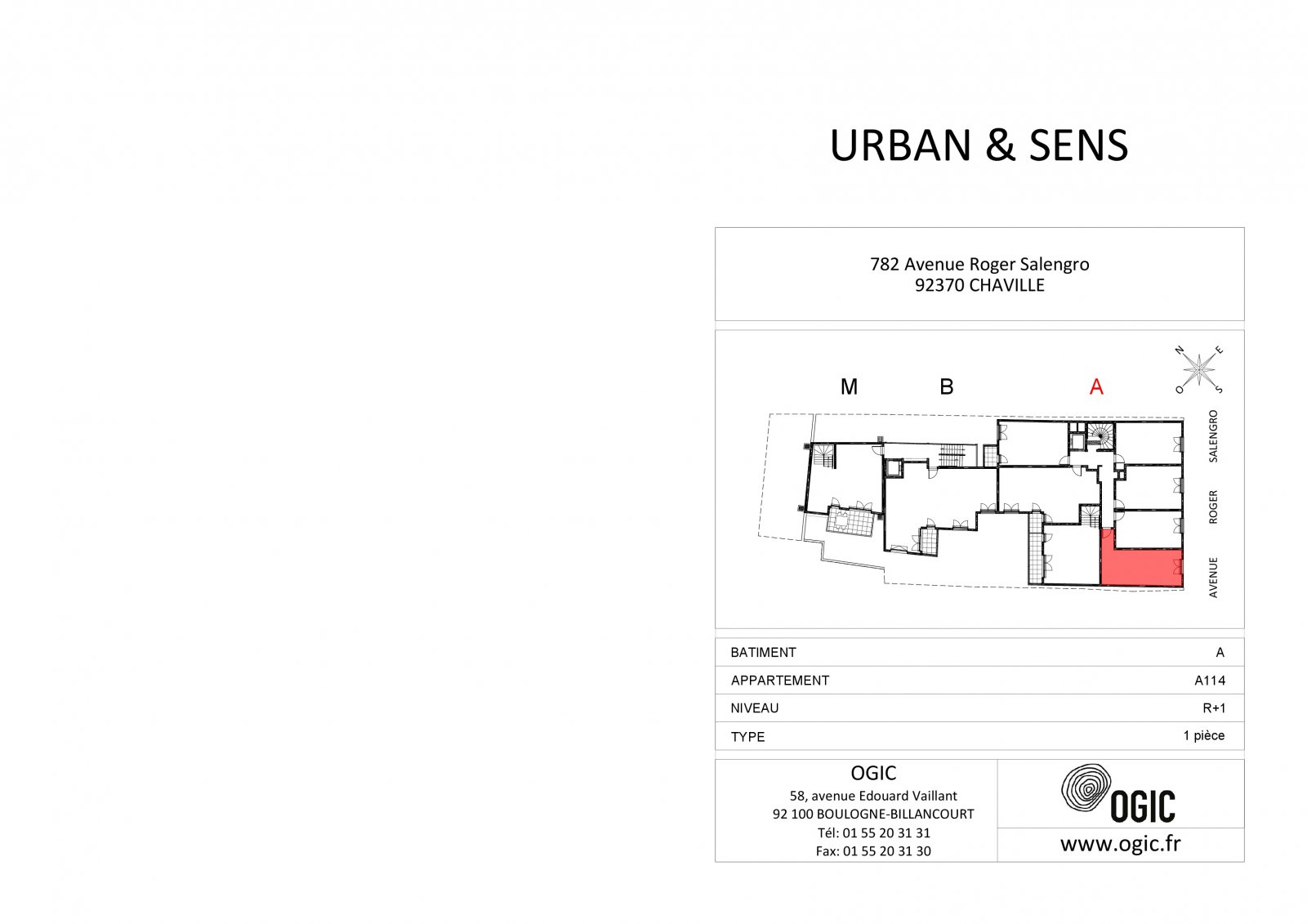 Plan 2D - lot A114