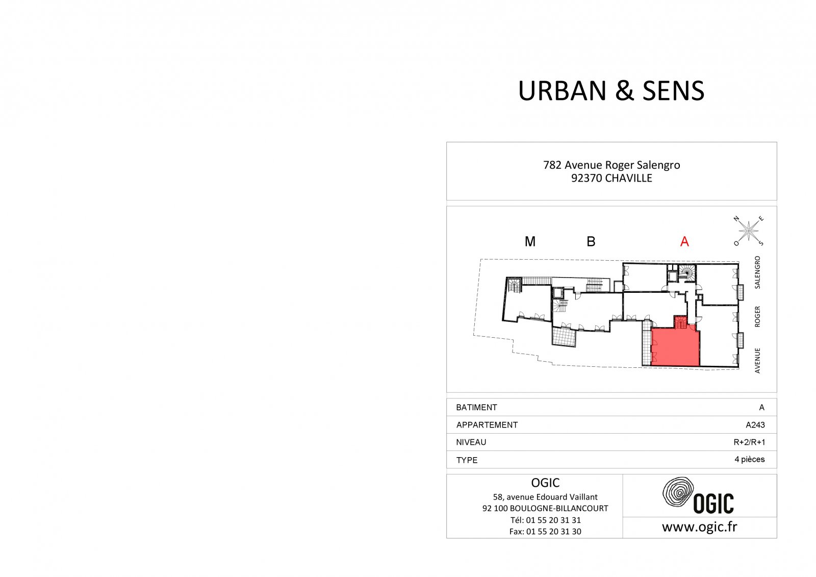 Plan 2D - lot A243