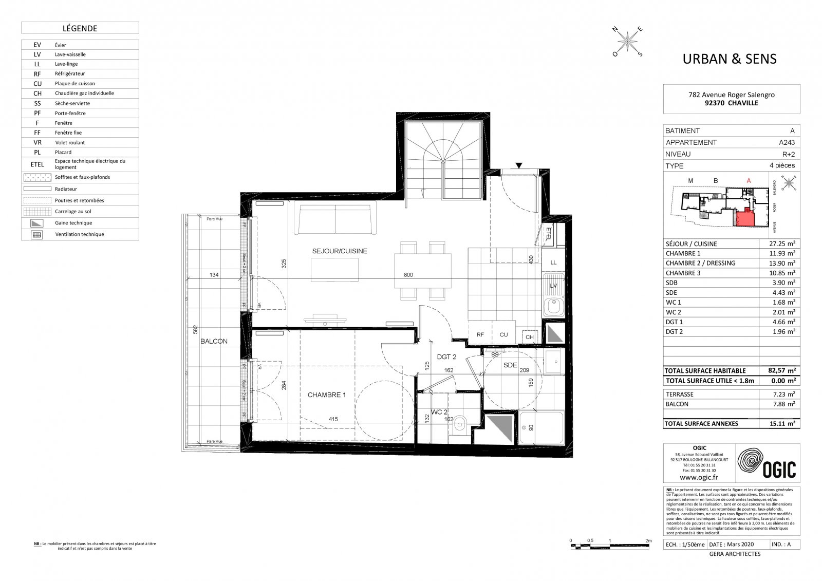 Plan 2D - lot A243