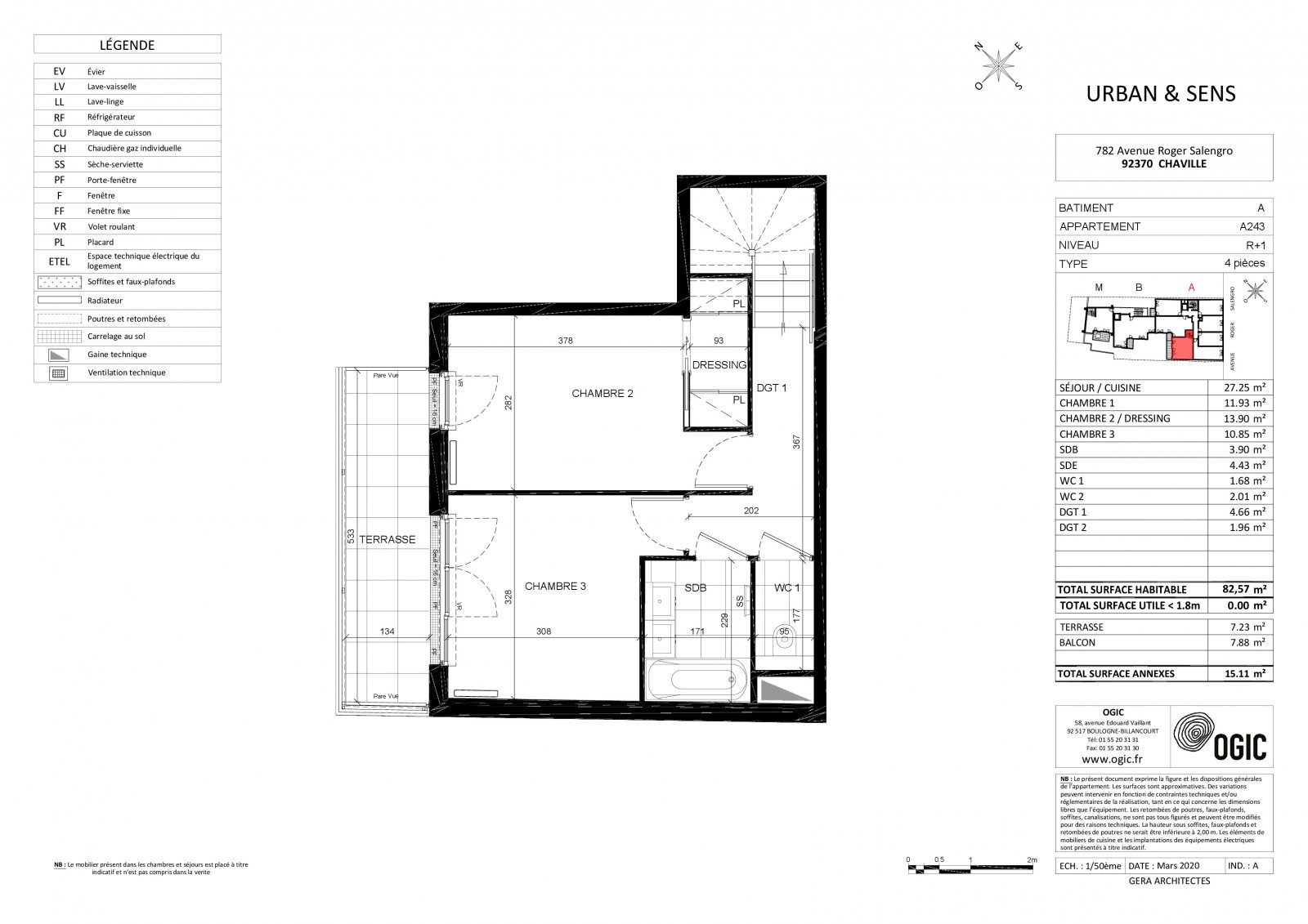 Plan 2D - lot A243