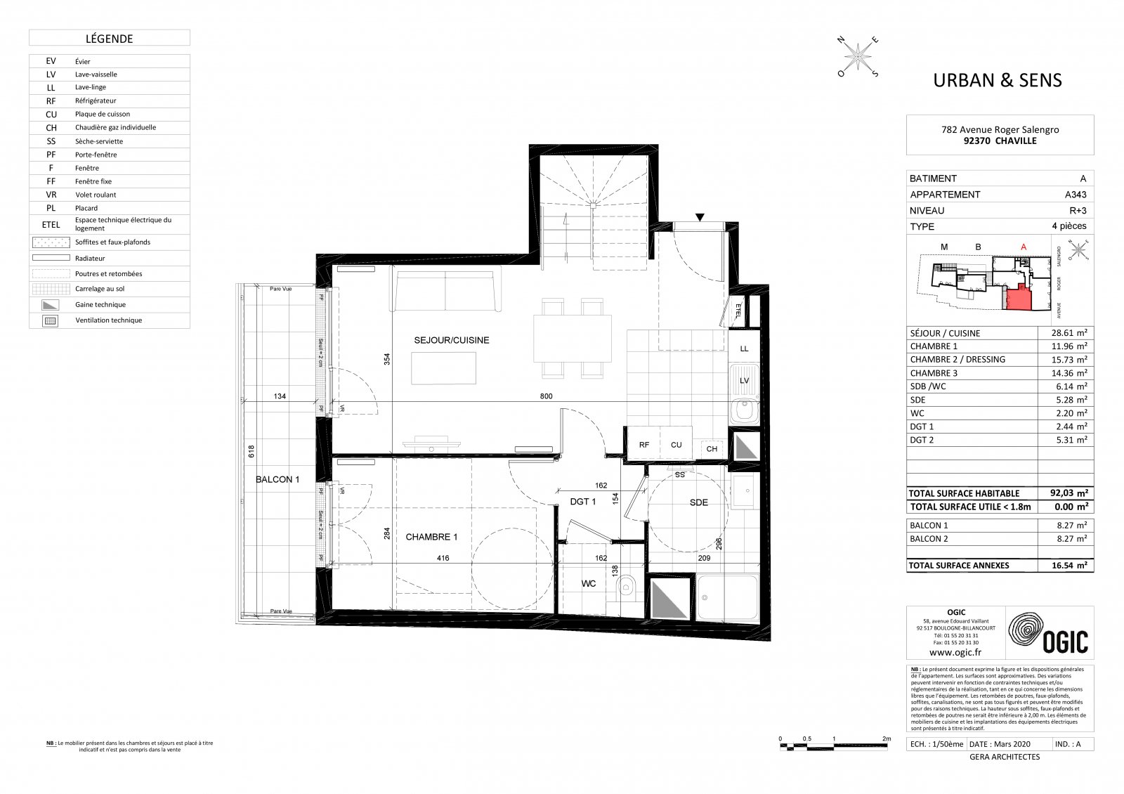 Plan 2D - lot A343