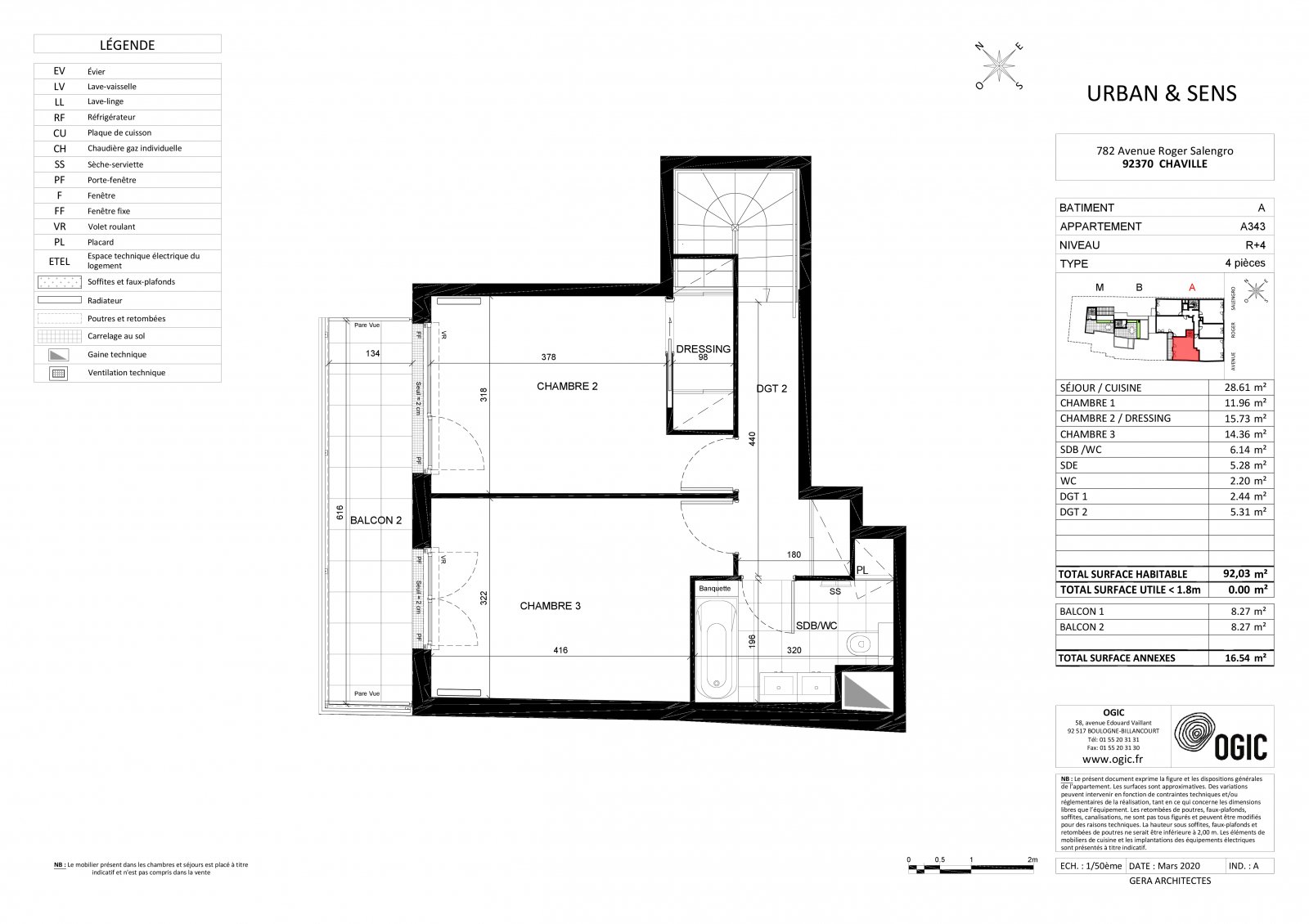 Plan 2D - lot A343