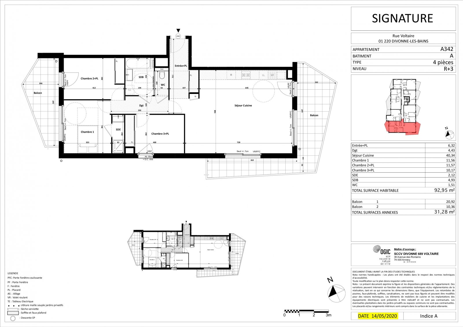 Plan 2D - lot A342