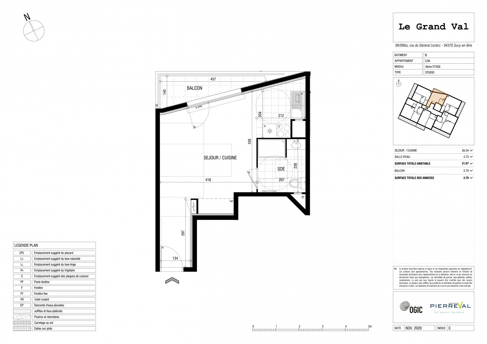 Plan 2D - lot C36